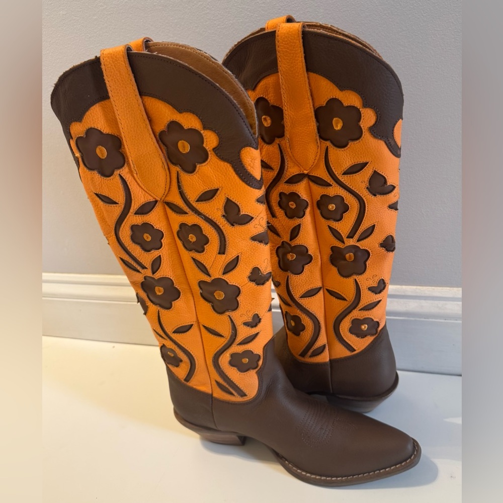 DINGO Goodness Gracious Brown Western Boots NWOT - Picture 13 of 16